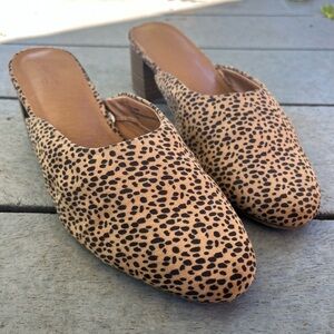 Leopard Print Women's Mules by Universal Thread Size 8
